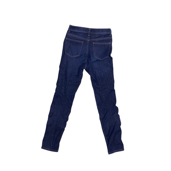 Uniqlo Blue Jeans Women’s Size 26 Cotton Mid Rise Straight Leg Denim Pants - Picture 3 of 7